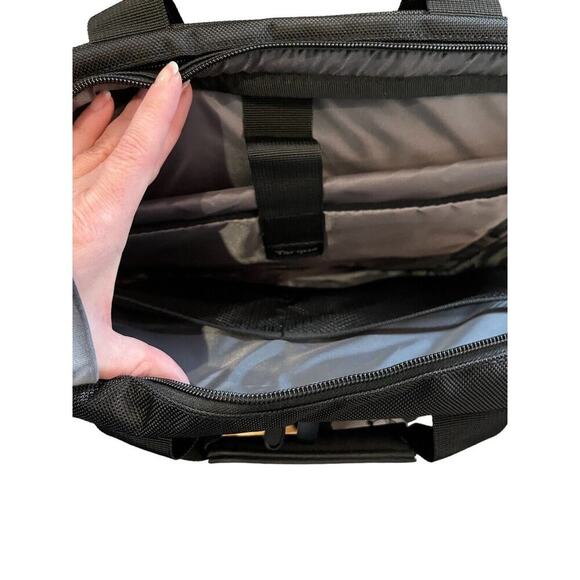 Targus CityLite Laptop Briefcase Black Polyester NWT 15.6” Lots Of Pockets - Picture 4 of 7